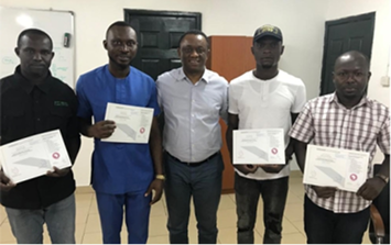 Instrumentation training participants in Port Harcourt