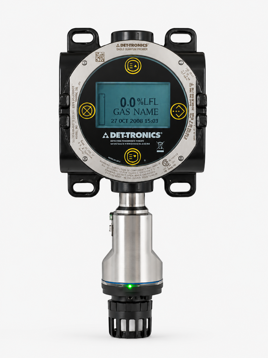 Fixed industrial gas detectors