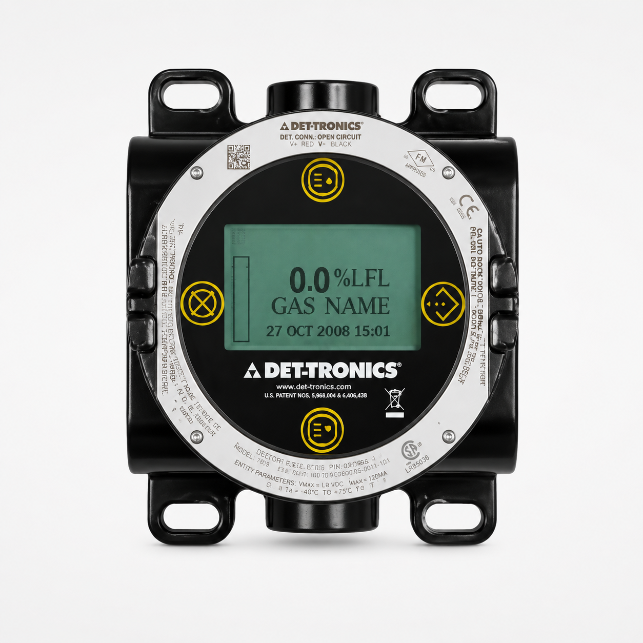 Fixed industrial gas detectors