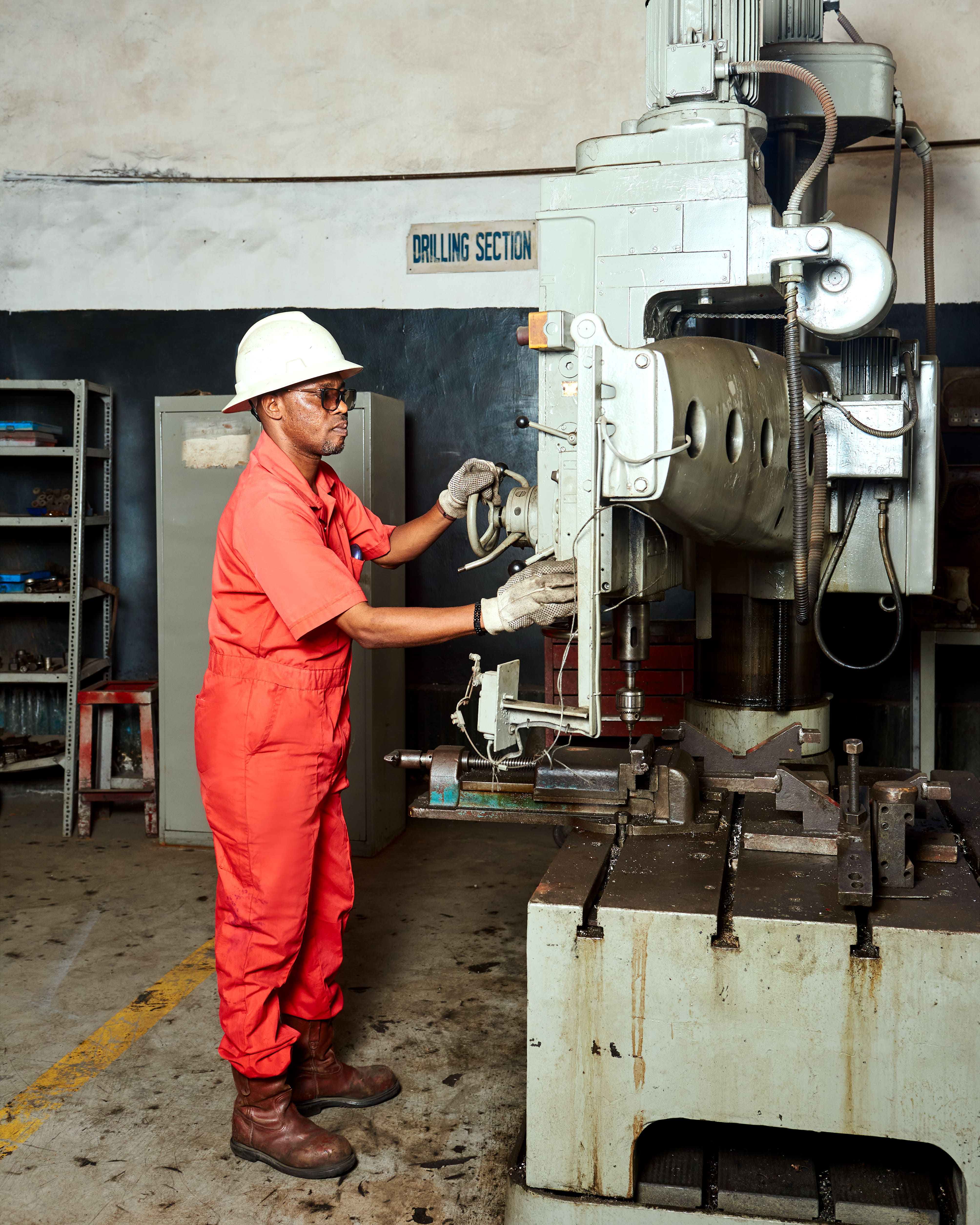 AOS Orwell machine shop and fabrication facility