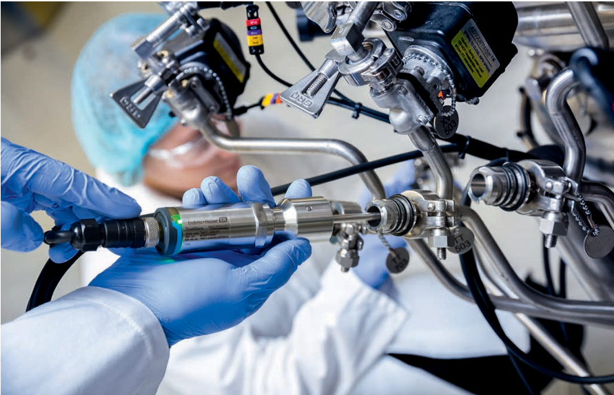 Industrial temperature measurement application