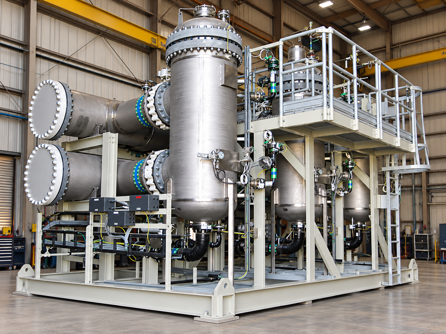 Industrial dosing skid package