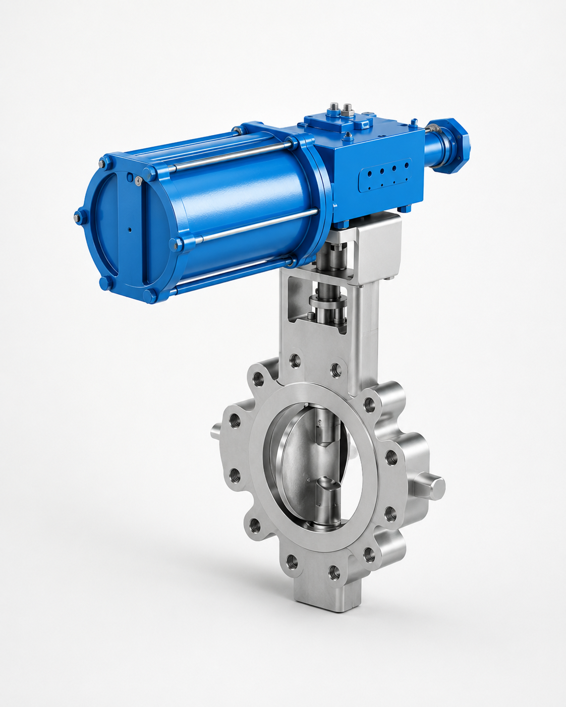 Double-offset, triple-offset and OCT butterfly valves