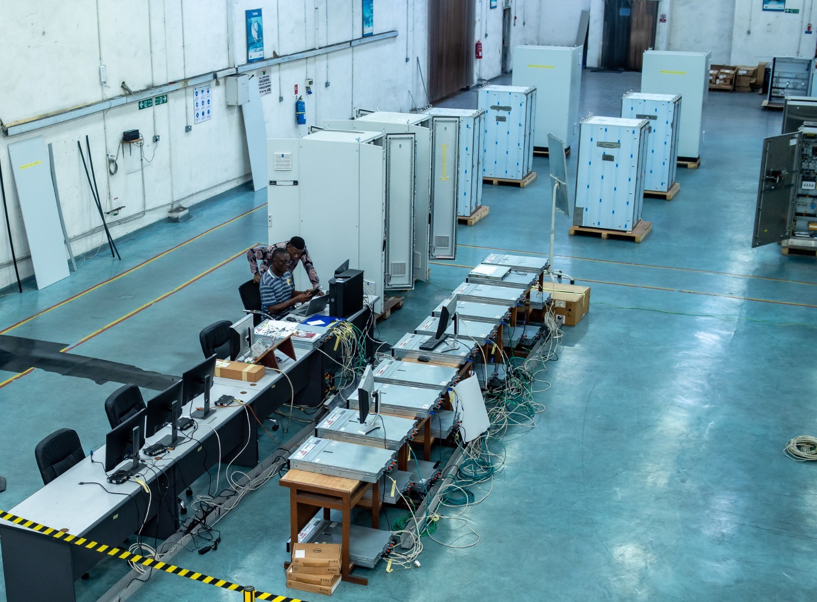 SCADA monitoring and control system